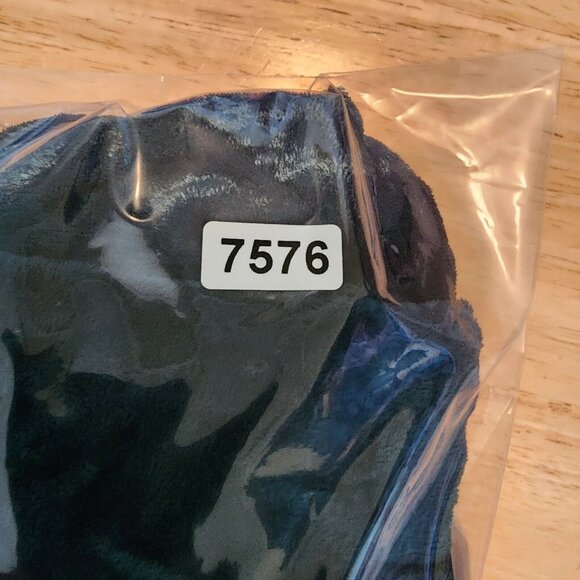 Vtg Brett Alixander Long Sleeve Strappy Back Maxi Dress Green Crushed Velvet 18 - Picture 13 of 13